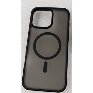 Supfine for iPhone 16 PRO MAX Phone Case. Black, Magnetic.